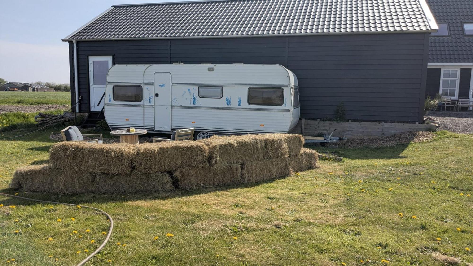 Caravan Zee By Bnb De Kapitein 't Horntje Exterior foto